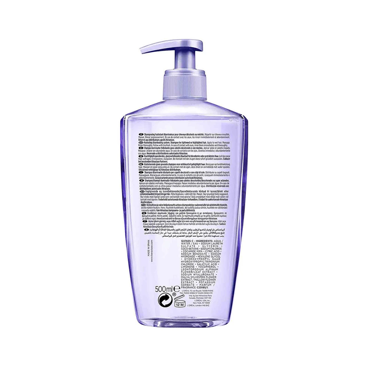 Bain Lumière Blond Absolu Kérastase 500ml 4 Bain Lumière Blond Absolu Kérastase 500ml – Image 2