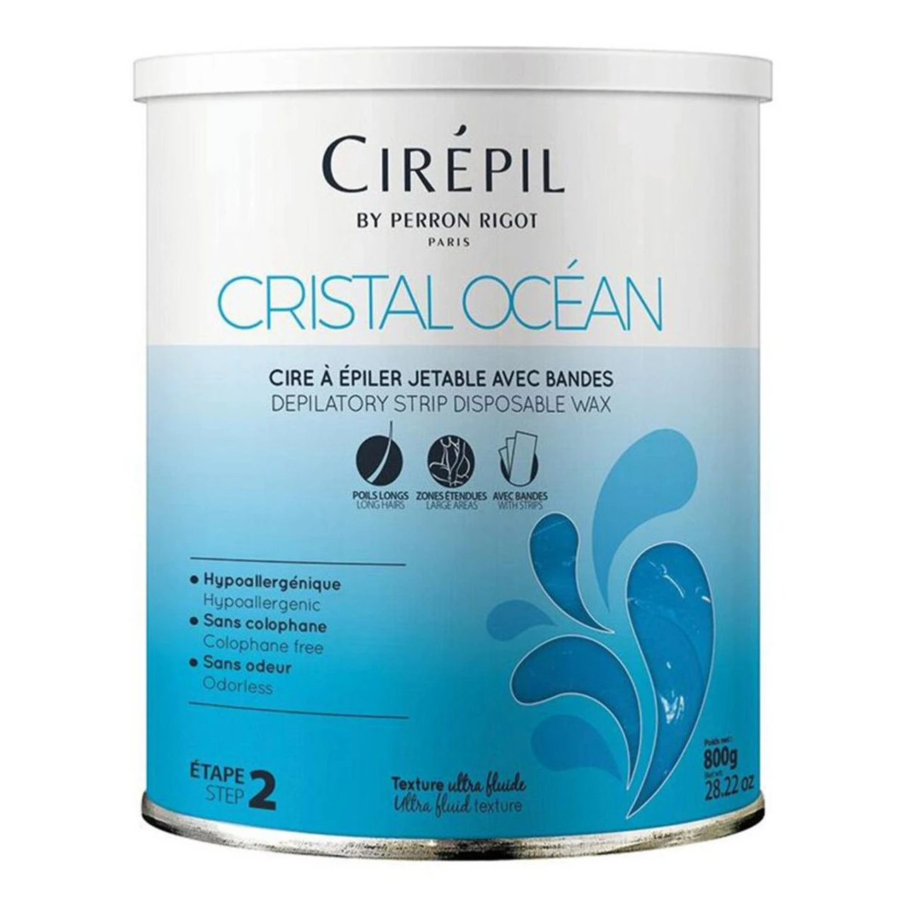 Cire Épilation Wax Cristal Ocean Cirépil 800g 3 Cire Épilation Wax Cristal Ocean Cirépil 800g