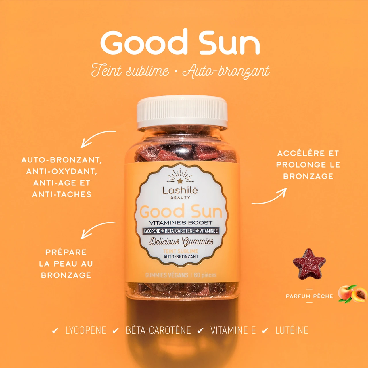 Gummies Vegan Good Sun Lashilé X60 5 Gummies Vegan Good Sun Lashilé X60 – Image 4