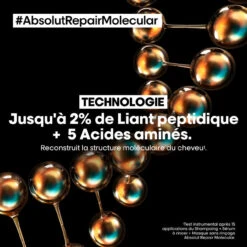 Shampooing Absolut Repair Molecular L'Oréal Professionnel 300 Ml -Produits Pour Les Cheveux b7a7ac30 a3e2 4f9c 8d7a f25dbb3a2551 79105.1694081531.1280.1280 72780.1694081968.1280.1280 06855.1694087331