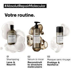 Shampooing Absolut Repair Molecular L'Oréal Professionnel 1500 Ml -Produits Pour Les Cheveux molecular 1 25564.1694081532
