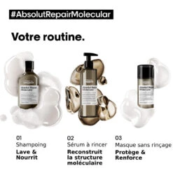 Shampooing Absolut Repair Molecular L'Oréal Professionnel 300 Ml -Produits Pour Les Cheveux molecular 1 25564.1694081532.1280.1280 68640.1694081968.1280.1280 73480.1694087331